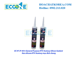 EC KY (P-401) General Purpose RTV Acetoxy Silicon Sealant - Keo silicone RTV Acetoxy mục đích chung